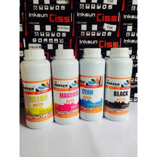 4 chai mực canon dye uv 500ml