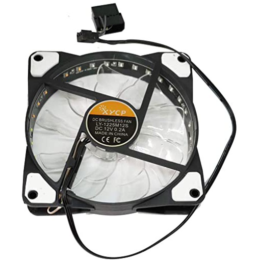 Fan Led case 12 cm 7 màu không cần hud