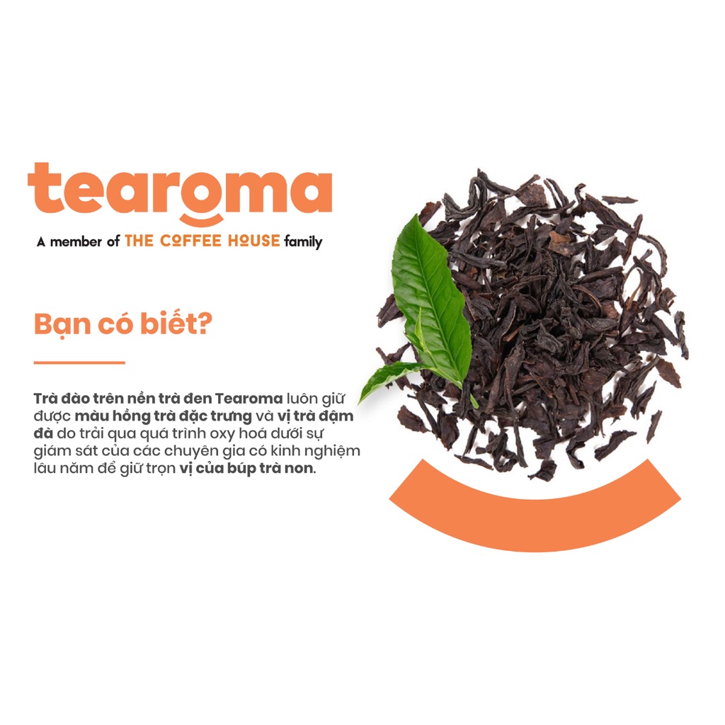 Tearoma Trà Đào túi lọc - 20 gói x 2 gr | BigBuy360 - bigbuy360.vn