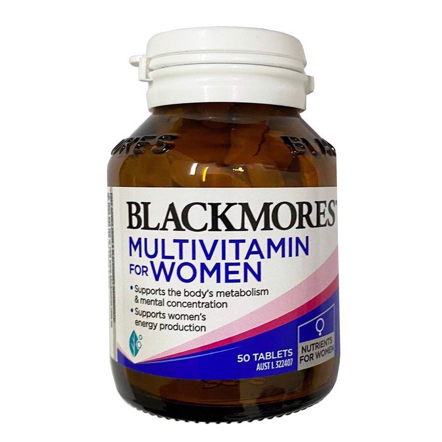Vitamin tổng hợp cho phụ nữ Blackmores Multivitamin for Women 50 viên - ÚC