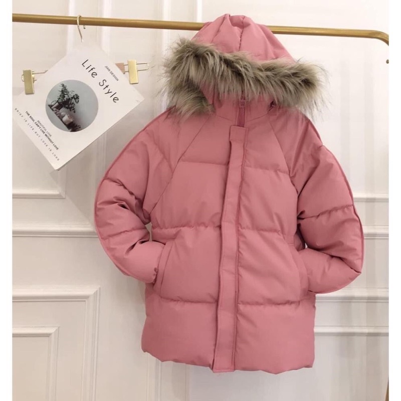 Áo phao nữ có mũ quảng châu🌨PISHOP🌨 Áo khoác nữ 3 lớp siêu nhẹ | BigBuy360 - bigbuy360.vn