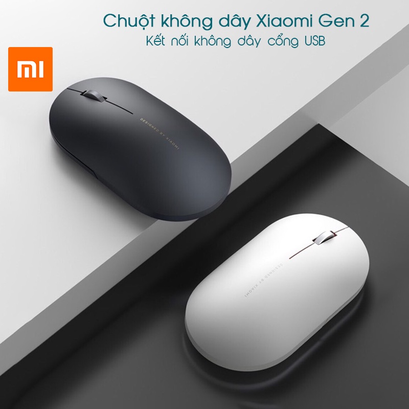 [Hỏa Tốc HCM] Chuột không dây Xiaomi Gen 2 - 2019