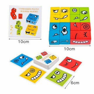 Bộ Đồ Chơi Xếp Hình Bằng Gỗ
