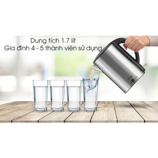 Bình đun siêu tốc giữ nhiệt PHILIPS 1.7 lít HD9316