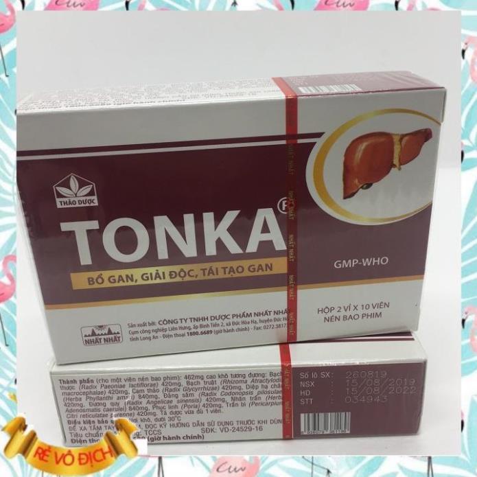 Tonka Nhất Nhất Mát g.an giải độc g.an 20 viên