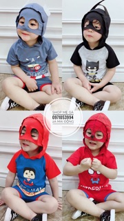 Bộ siêu nhân mặt nạ cho bé