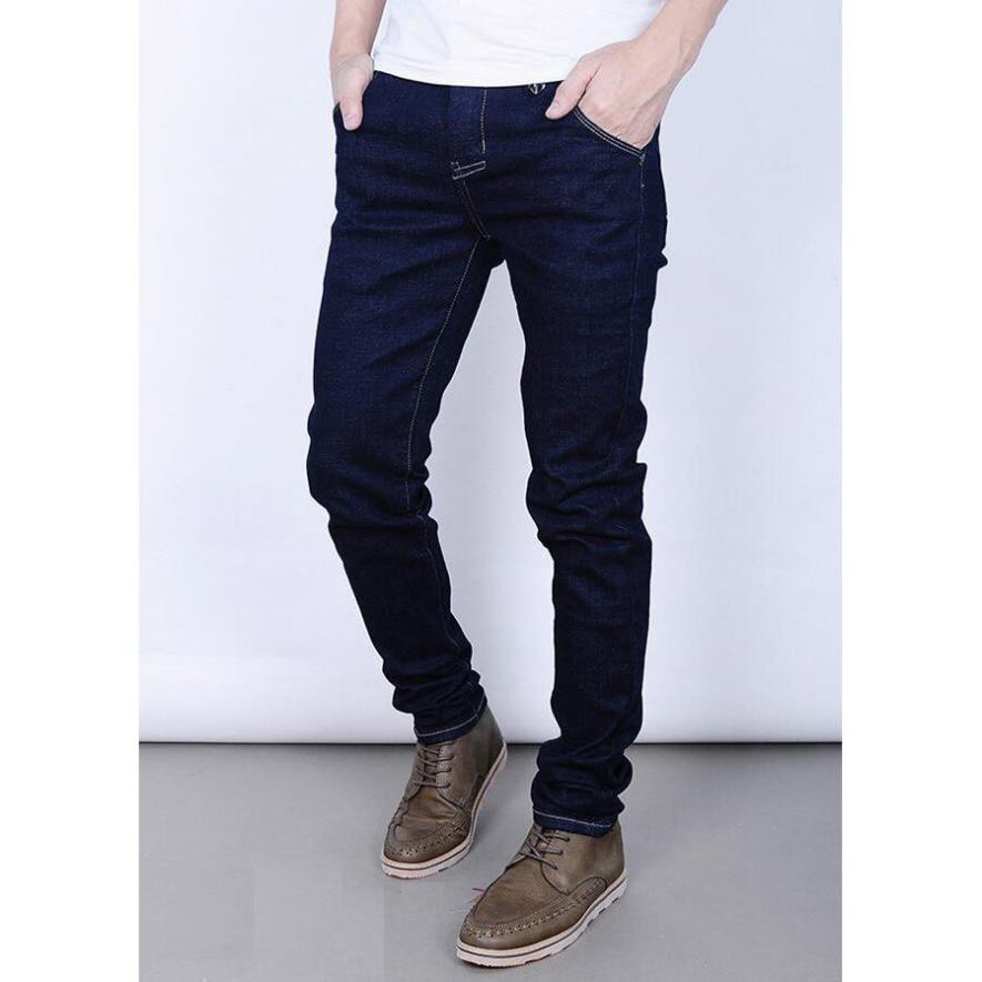 Quần Jeans Nam Levis 501 màu Xanh than,Vải jeans co dãn tốt hàng Cambodia chính hiệu đẹp