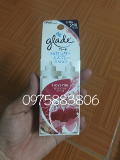 Set lọ tinh dầu thay thế Glade