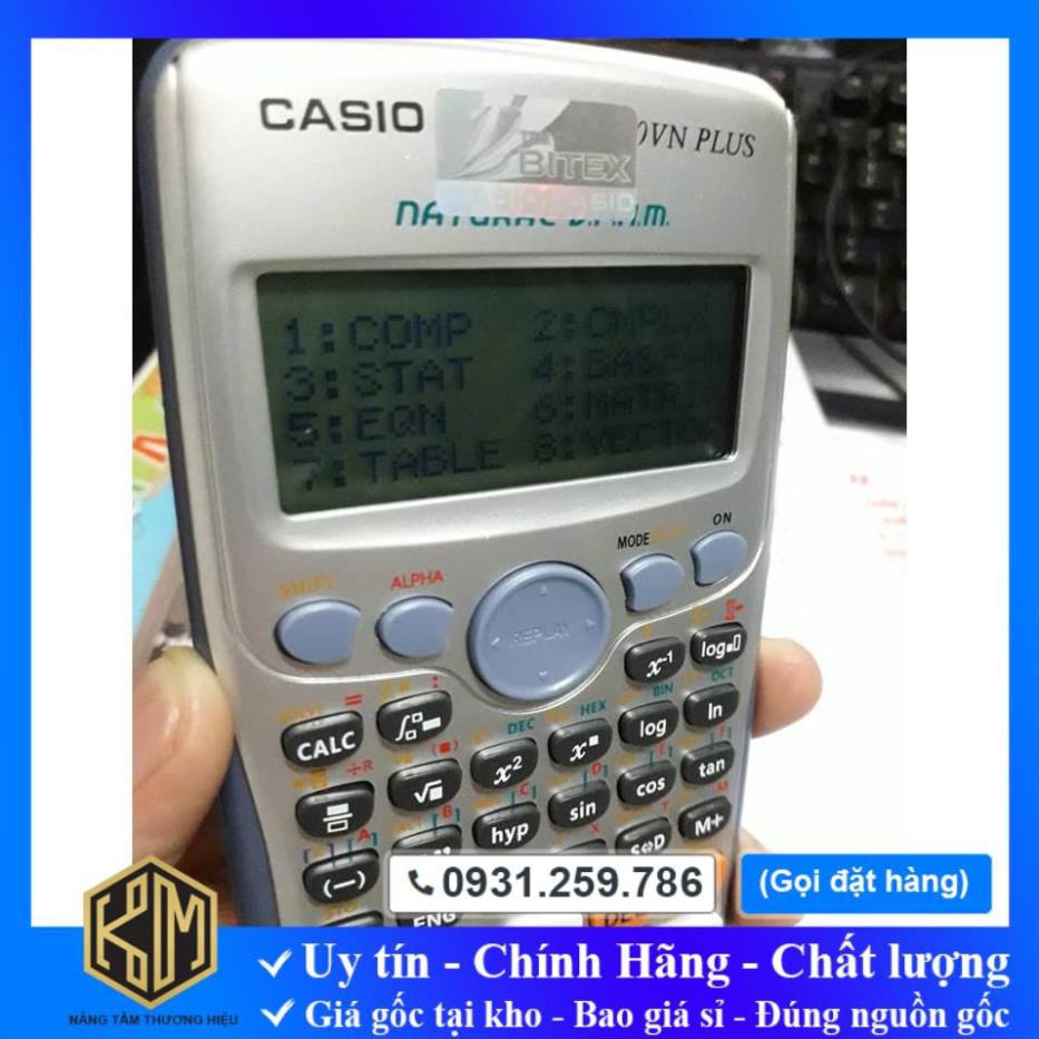 ✅ 𝑭𝒓𝒆𝒆𝒔𝒉𝒊𝒑 ✅  Máy tính học sinh casio Fx570Vn Plus Mới nhất 2020  (Sẵn hàng, giá tốt) - Vanphongphamkienmoc.com