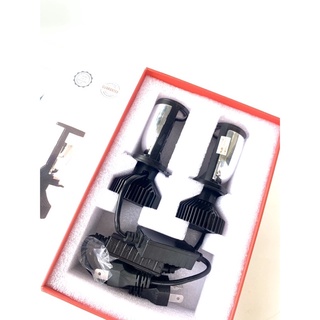 Đèn pha led bi cầu mini h4 công xuất 35w lắp ô tô xe, xe máy