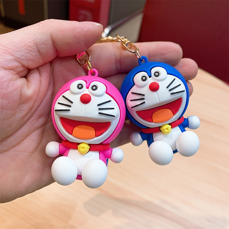 Móc Chìa Khóa Jingle Cat Doraemon Trang Trí Cặp Đi Học, Đồ Sưu Tầm Độc Đáo