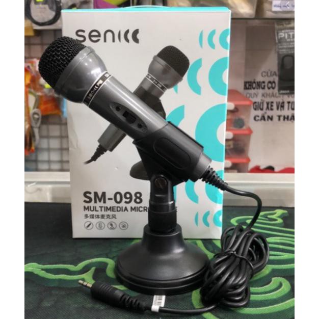 Micro thu âm, chat voice, hát Karaoke Senic SM-098