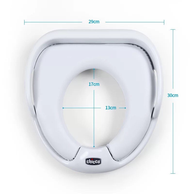 [Mã 267FMCGSALE giảm 8% đơn 500K] Thu nhỏ bồn cầu Chicco chính hãng, Bệ toilet, lót bồn cầu cho bé