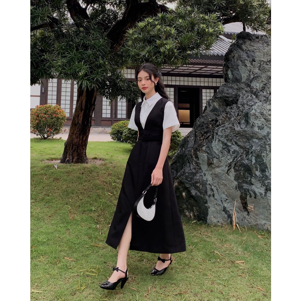 Đầm cocktail black jador HUONG BOUTIQUE HBV1187