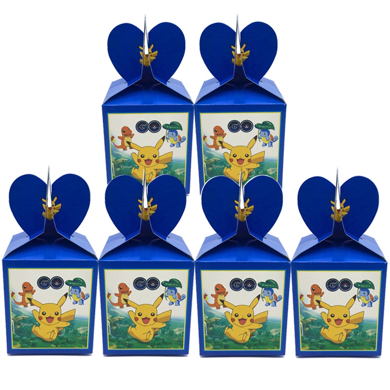 Set 6 Hộp Giấy Đựng Kẹo Hình Công Chúa Hoạt Hình Frozen 2