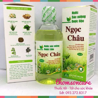 Nước súc miệng Ngọc Châu