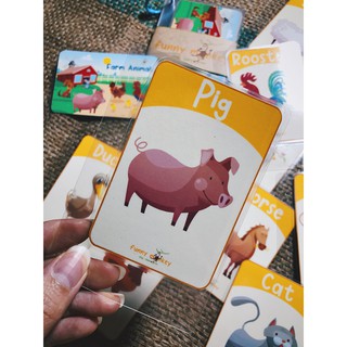 [HỌC LIỆU TIẾNG ANH]Flashcards động vật _ Tặng kèm boardgames