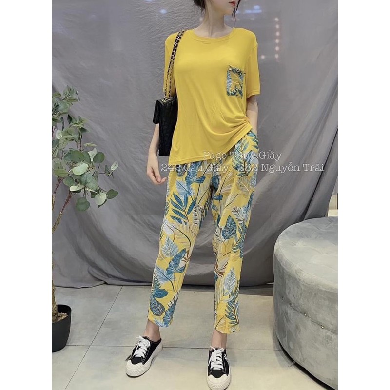 [Mã WASTCOOL giảm 15% tối đa 50K đơn 99K] BÁN SỈ SÉT BỘ ĐÁP TÚI QUẦN HOA CHO NỮ | BigBuy360 - bigbuy360.vn