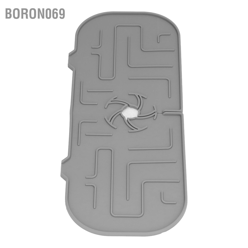 Boron069 Vòi Tay cầm Khay hứng nước nhỏ giọt vòi rửa bằng silicon bền cho nhà bếp Phòng tắm căn hộ khách sạn