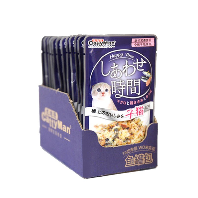 Sốt cho mèo Cattyman gói 55g(tiêu chuẩn Nhật)