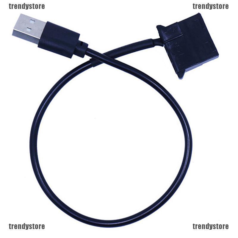 Cáp KếT NốI QuạT TảN NhiệT USB Sang Molex 4 Pin 1 Feet Cho PC