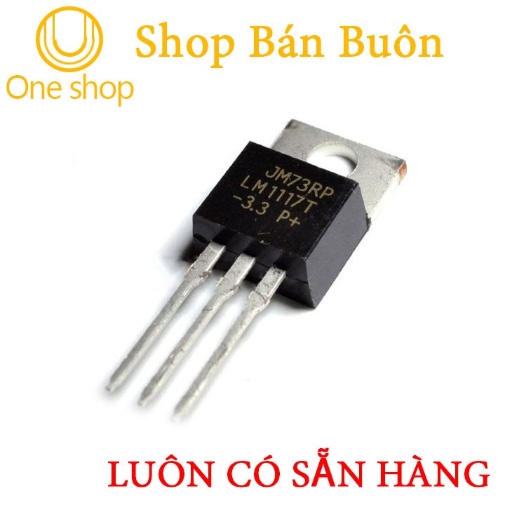 LM1117 TO 220 5V  (K3O12-2-1.9G) Dùng Cho Mạch Ổn Áp