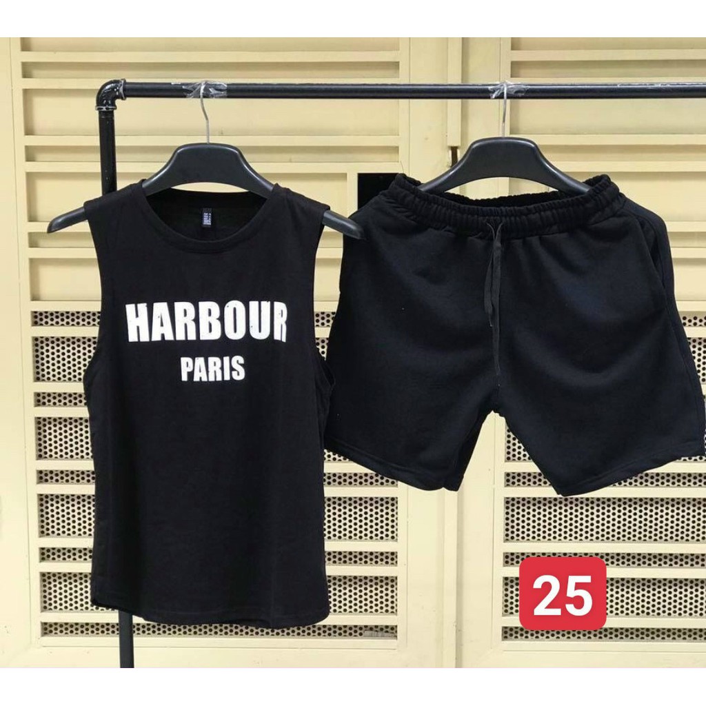 Set đồ bộ quần áo thể thao nam sát nách Running thun thể thao | BigBuy360 - bigbuy360.vn