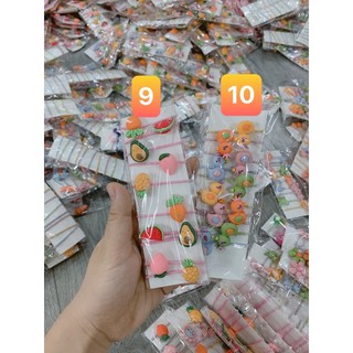SET 10 DÂY BUỘC TÓC BÉ GÁI SIÊU DỄ THƯƠNG