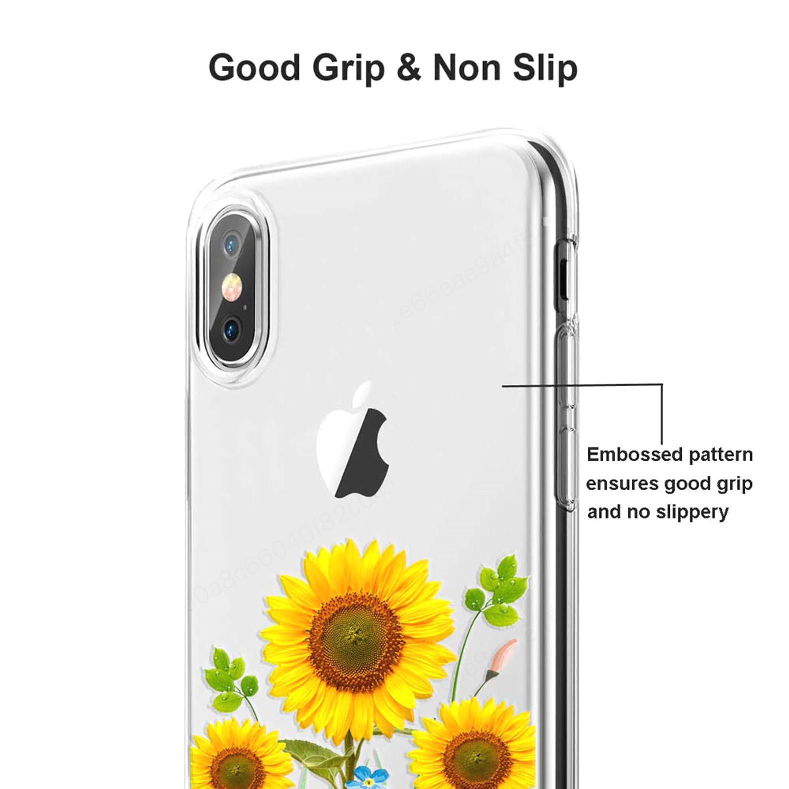 Ốp Lưng Nhựa Dẻo Trong Suốt Lấp Lánh Cho Iphone 6 5 Xs Max X 8 Xr 11 7