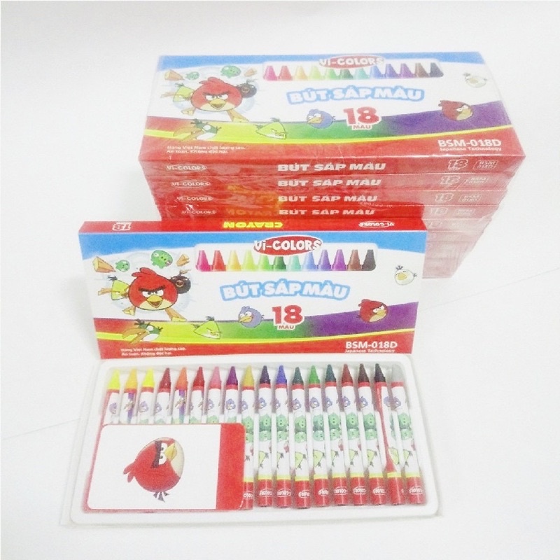 Bút Sáp 24 Màu Việt Hà Elsa Vi-Colors