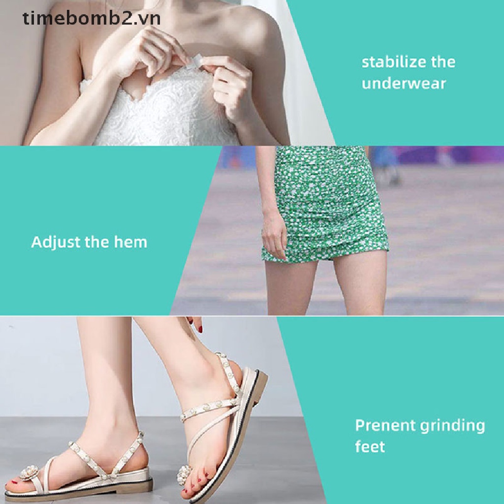 {Thời Trang Mới} Set 36 Cuộn Băng Keo Hai Mặt Không Gây Sợ Hãi Dành Cho Phụ Nữ Và Cơ Thể