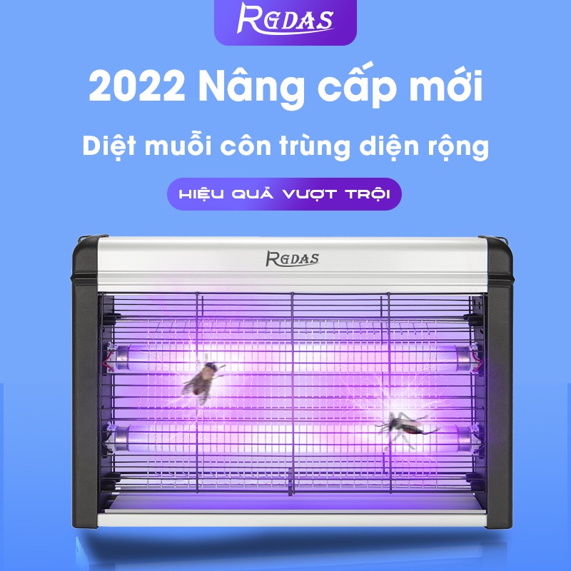 Đèn bắt muỗi bắt côn trùng RGDAS công suất lớn chuyên dùng nhà xưởng, cửa hàng, trang trại