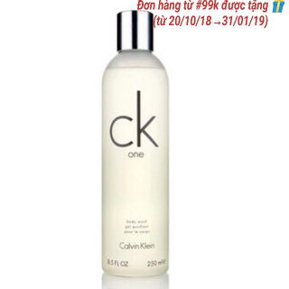Sữa tắm nước hoa Calvin Klein CK One Body Wash Gel 250ml của Mỹ
