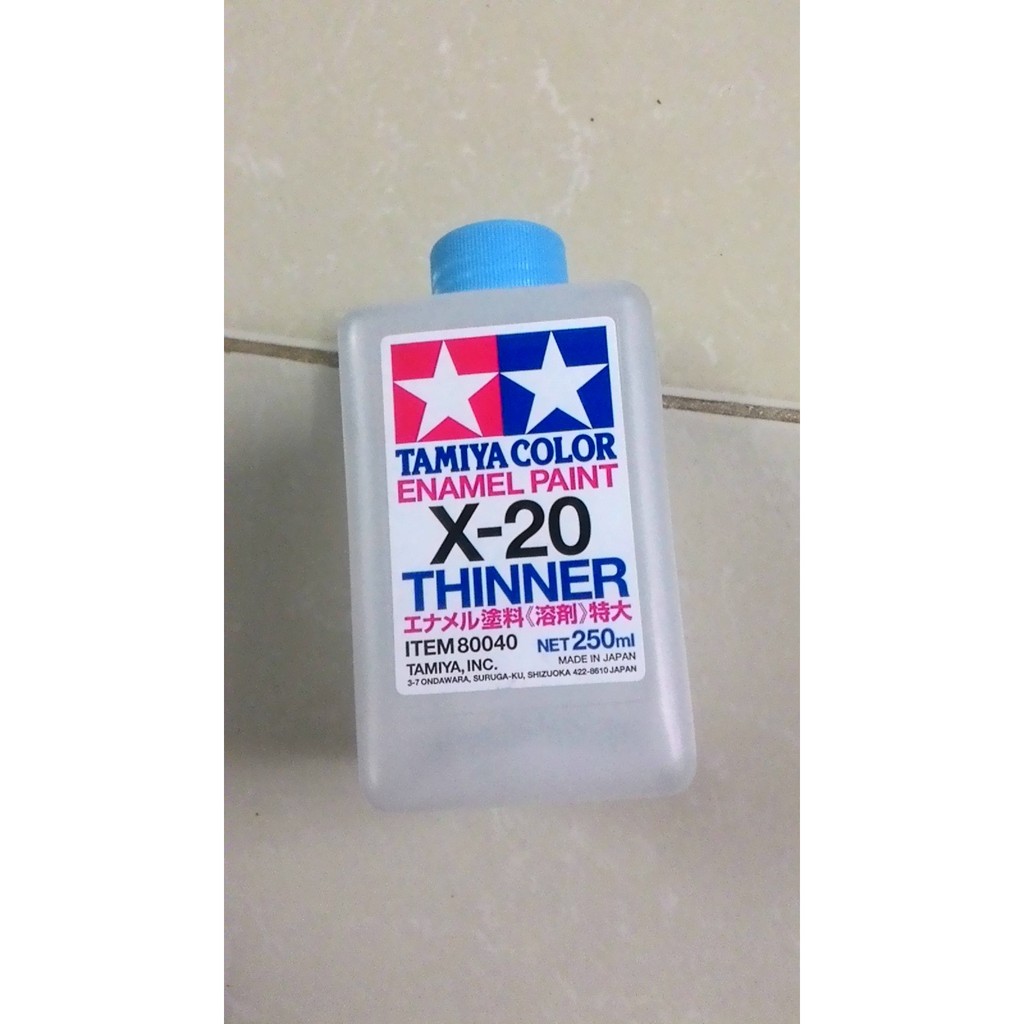 Dụng cụ Thinner X20  250ml gốc dầu Tamiya