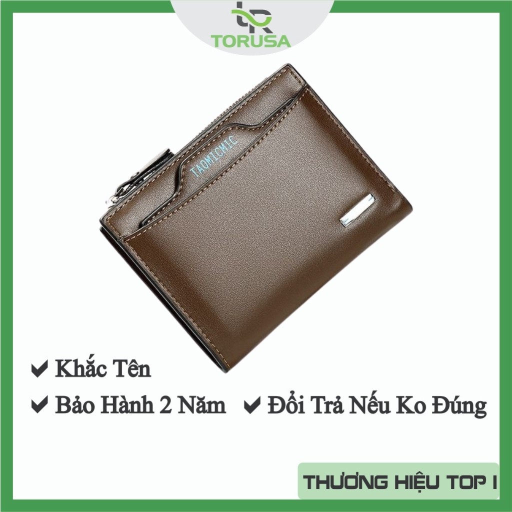 - Ví Da Nam Dáng Đứng Cao Cấp Sang Trọng Cho Quý Ông Thành Đạt TRS D01