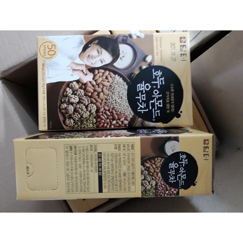 Bột ngũ cốc dinh dưỡng Hàn Quốc Damtuh 900g hộp 50 gói