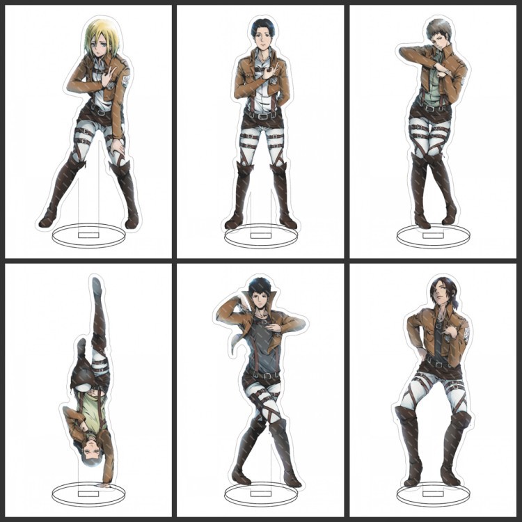 Mô Hình Đồ Chơi Nhân Vật Eren Mikasa Ackerman Levi Trong Phim Attack On Titan