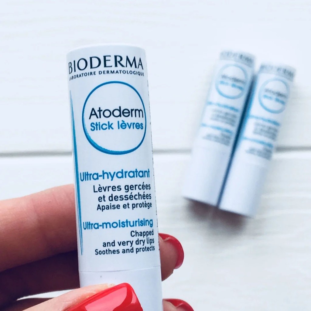 Son dưỡng môi Bioderma Atoderm Levres Stick Hydratant