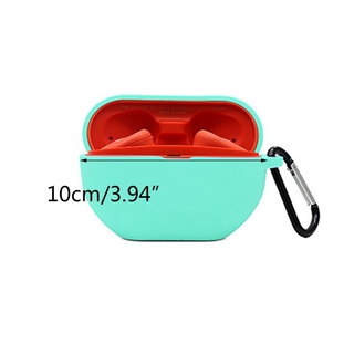 NIKI Flip-open Cover Protective Case Soft Silicone Dustproof Shell for WF-SP800N
