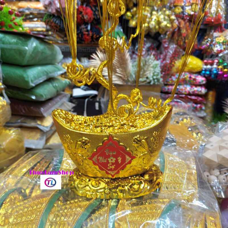 Gốc cây thỏi vàng vạn sự như ý size đại làm cây cành vàng lá ngọc trưng bày công ty, biệt thự không gian lớn