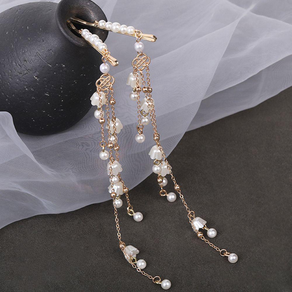 Kẹp Tóc Phối Tua Rua Phong Cách Trung Hoa Cổ Điển Thanh Lịch Dành Cho Nữ