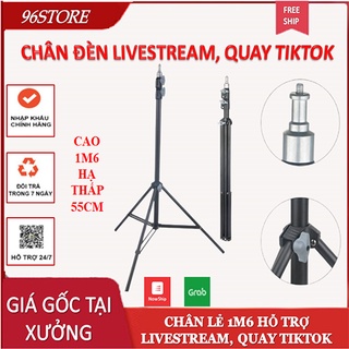 Chân lẻ 1m6 hạ thấp 55cm livestream, quay tiktok, chụp ảnh...