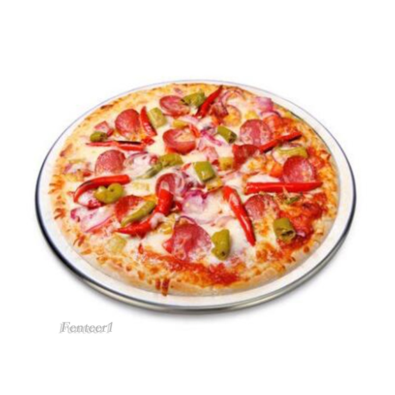 [FENTEER1]Pizza Stones Aluminum Mesh Pizza Screen Pasta Baking Tray Net Pizza 6inch