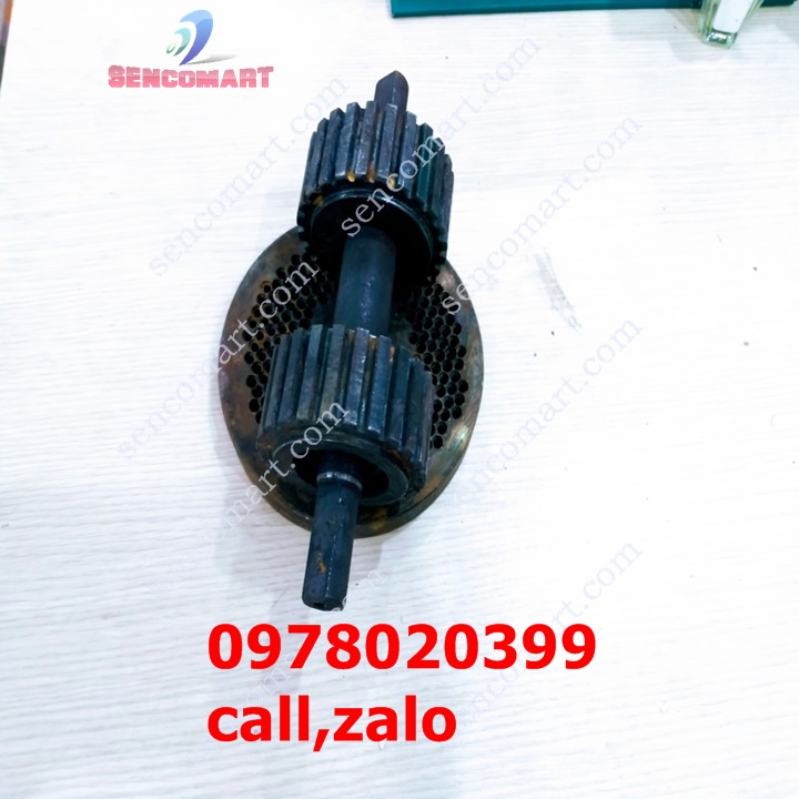 BỘ LÔ SÀNG MÁY ÉP CÁM VIÊN S150 TRỤC ĐỨNG