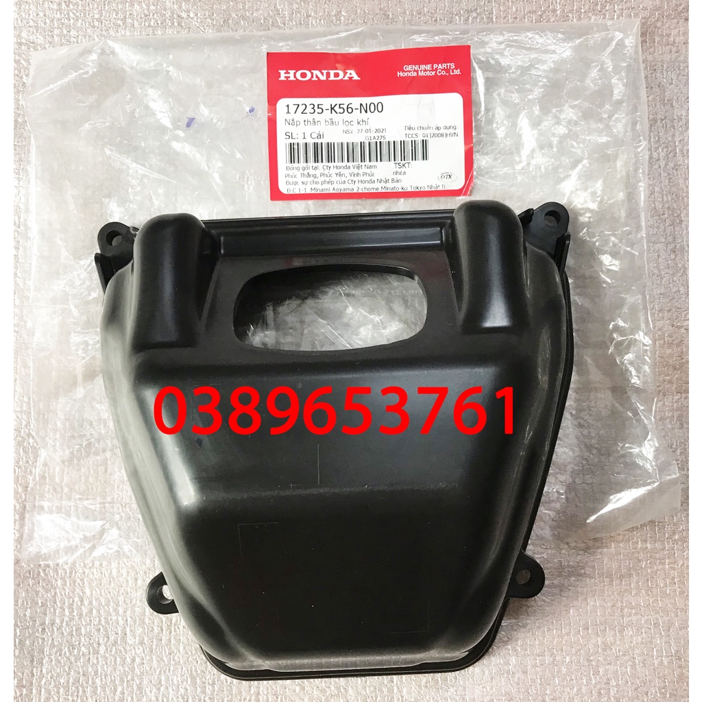 Nắp thân bầu lọc gió Winner V1 Zin chính hãng Honda