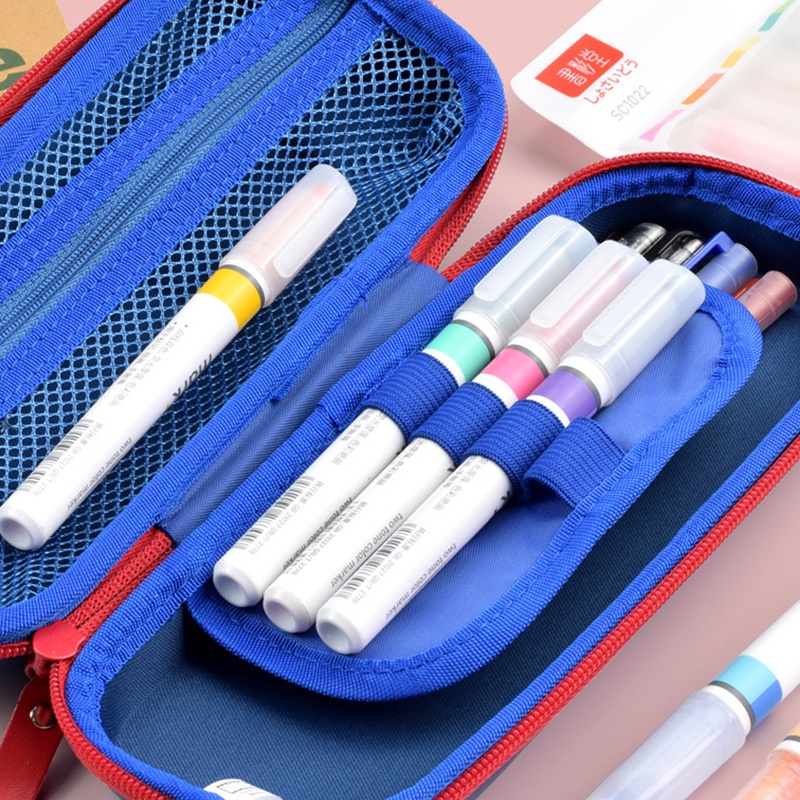 Set 6 Bút Đánh Dấu Hai Màu 2 Trong 1 Dày Dặn Đa Ứng Dụng