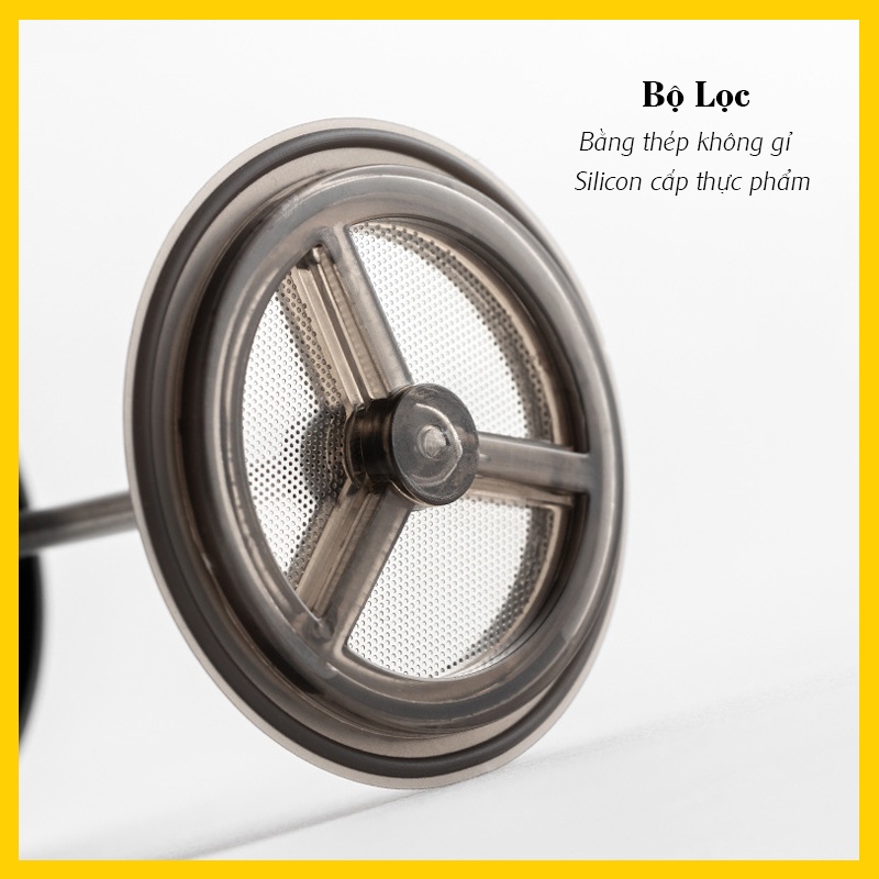 Bình pha cà phê French Press Cafede Kona