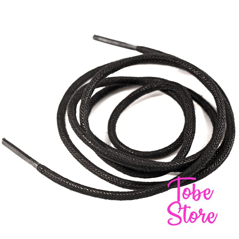 Dây giày nam nữ sáp tròn dùng cho giày da, giày tây, giày thời trang cao cấp có phủ sáp chống nước bền đẹp