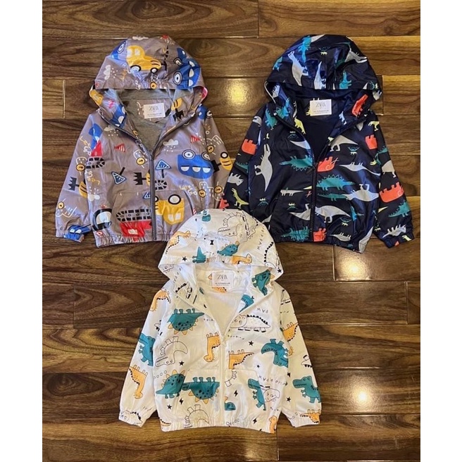 Áo khoác gió Zara dư xịn bé trai