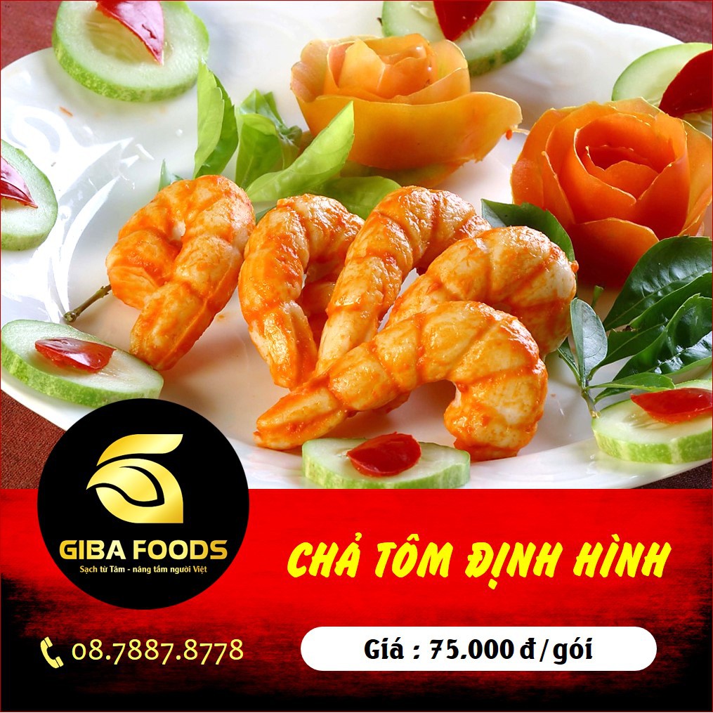 GIBAFOODS - SỈ/LẺ - CHẢ TÔM ĐỊNH HÌNH/ Gói 500gr | BigBuy360 - bigbuy360.vn